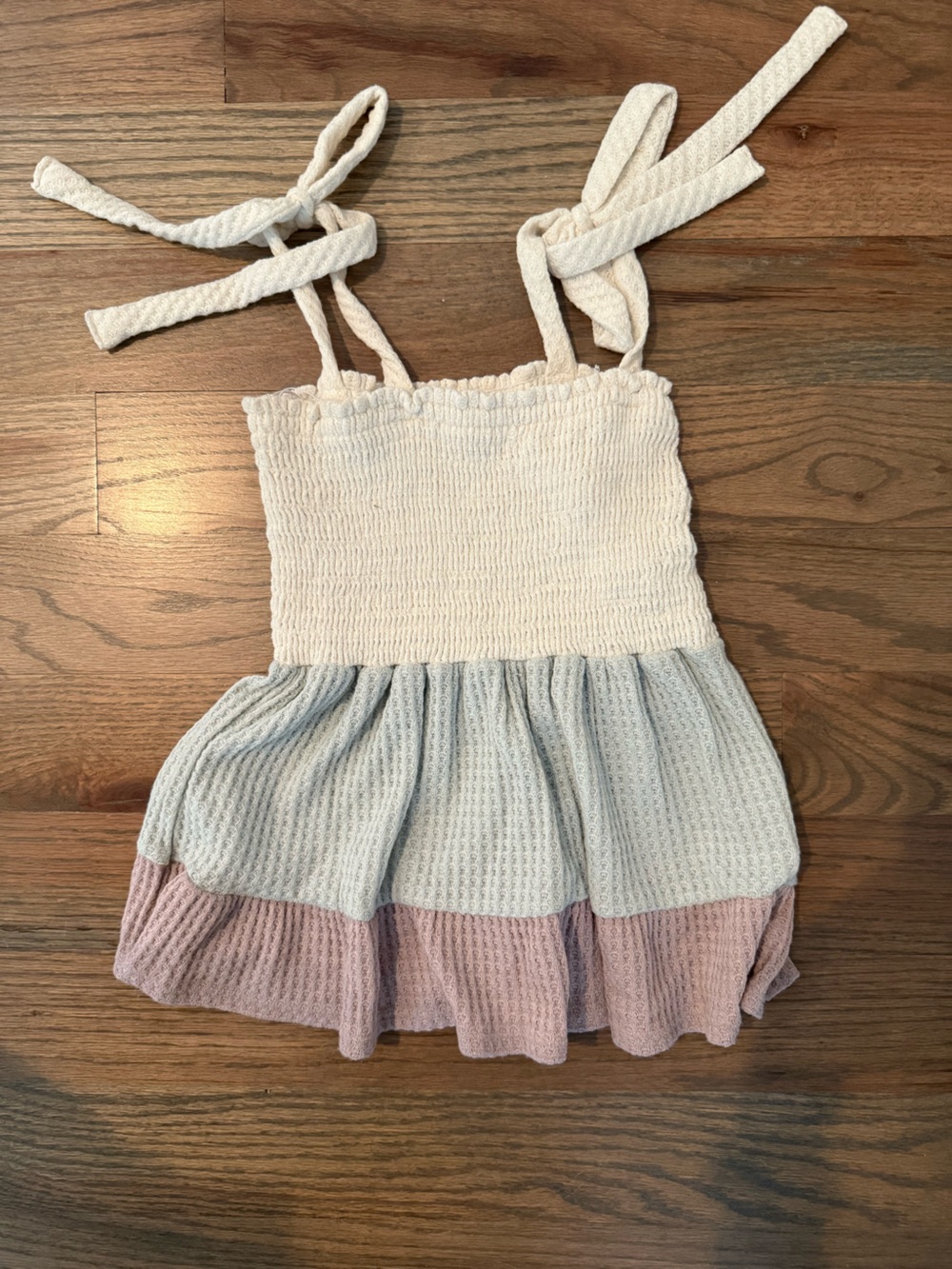 Altard State Women Waffle Knit Colorblock Tank Top - size xs